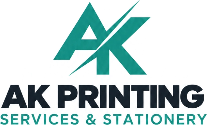 AK Printing Services & Stationery official logo